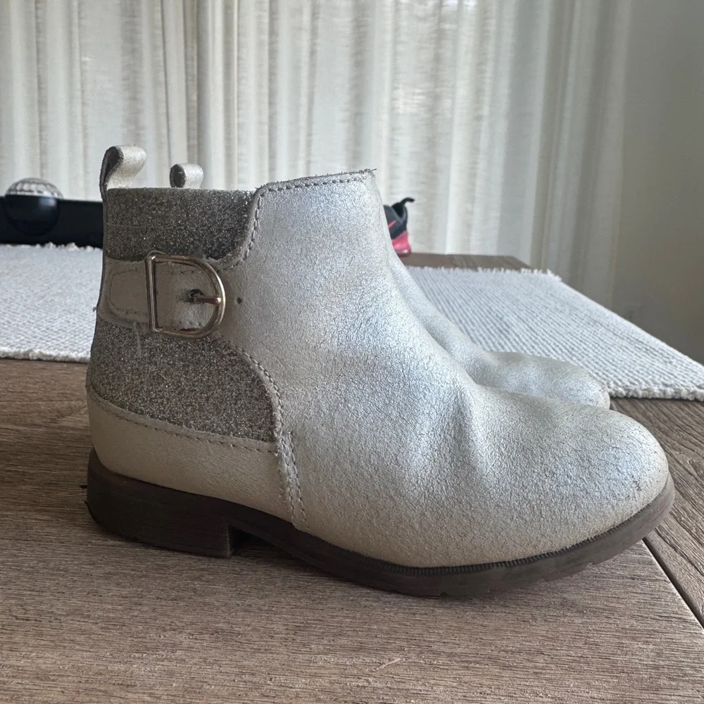 Toddler Girl Stride Rite Shimmer boots 8